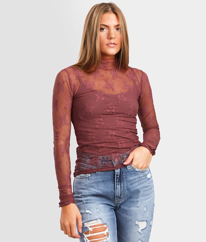 Free People Lady Lux Layering Top front view