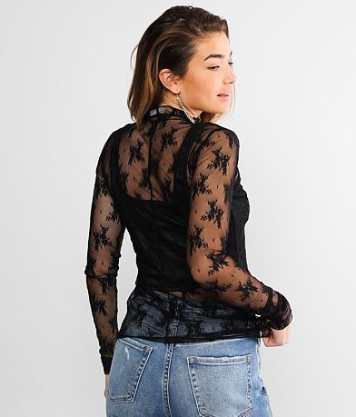 Free People Lady Lux Layering Top BACK
