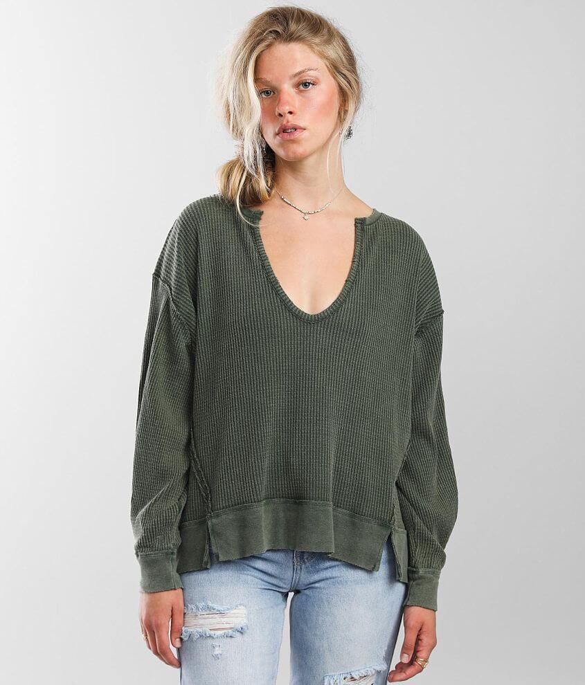 Free People Buttercup Thermal Top front view