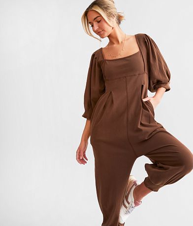 Free People Lotta Love Jumpsuit front view