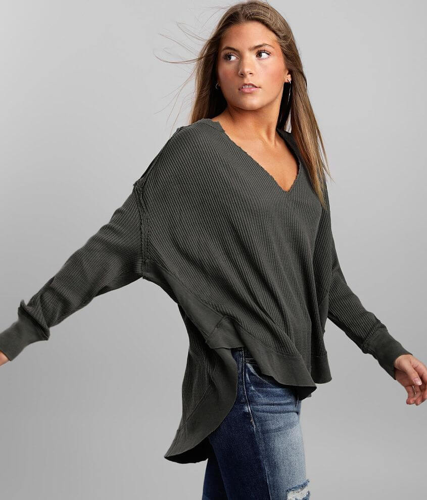 Free People COLBY LONG SLEEVE Thermal Top