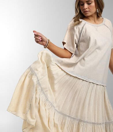 Free People Sun Fade Midi Dress misc detail 1 view