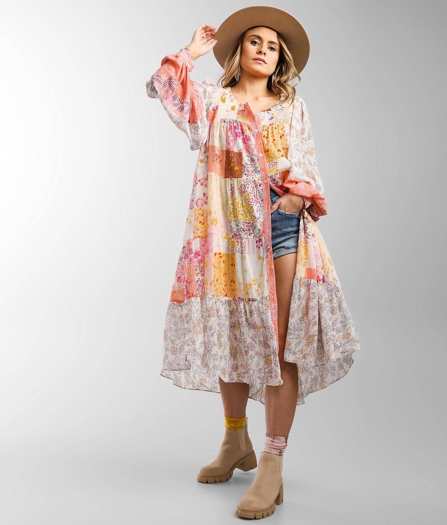 Free People California Soul Duster Kimono - Women's Kimonos in