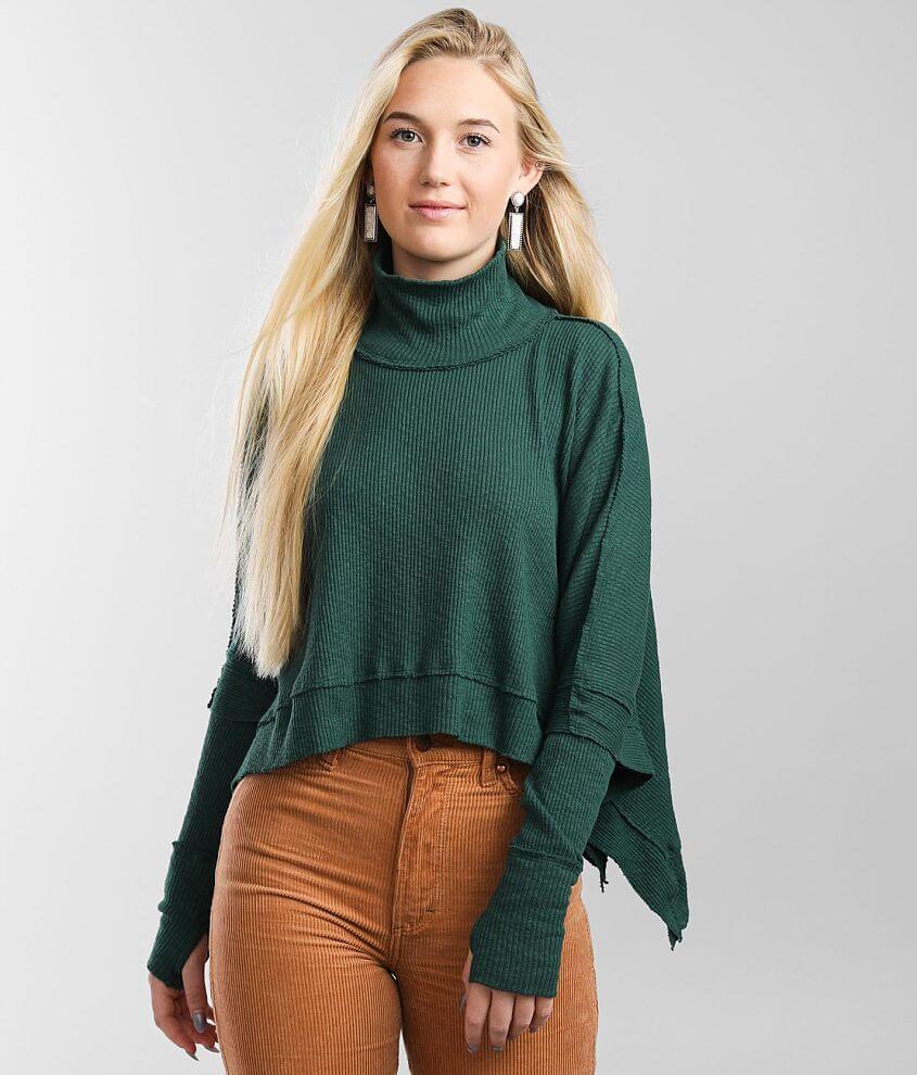 Free people thermal turtleneck online