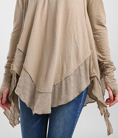 Free People Starlight Ruffle Top misc detail 2 view