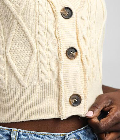 Free People Denson Cropped Sweater Vest MISC_DETAIL_1