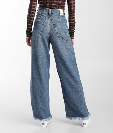 Free People Old West Slouchy Wide Leg Jean BACK