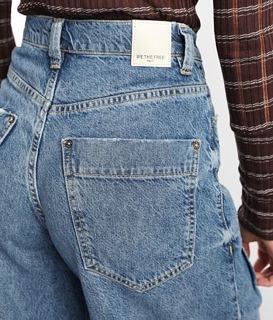 Free People Old West Slouchy Wide Leg Jean BACK_POCKET