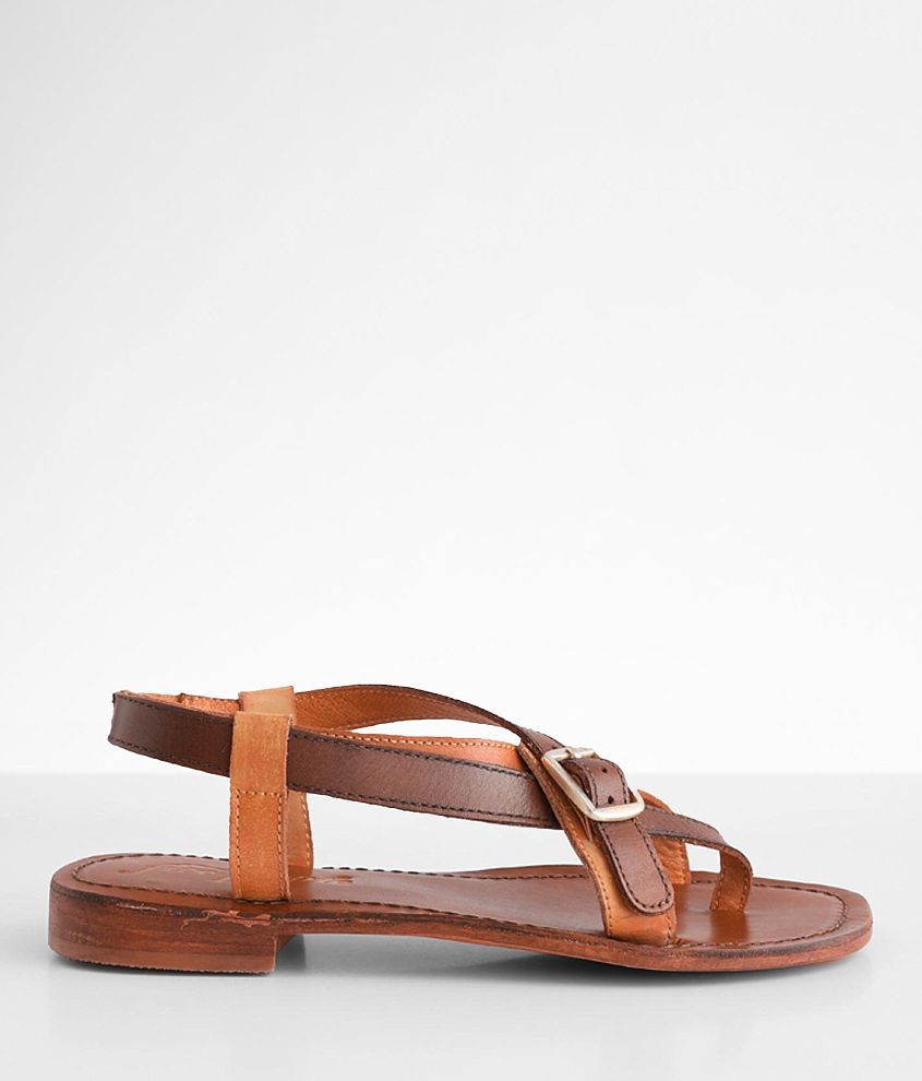 Free People La Risa Leather Sandal front view