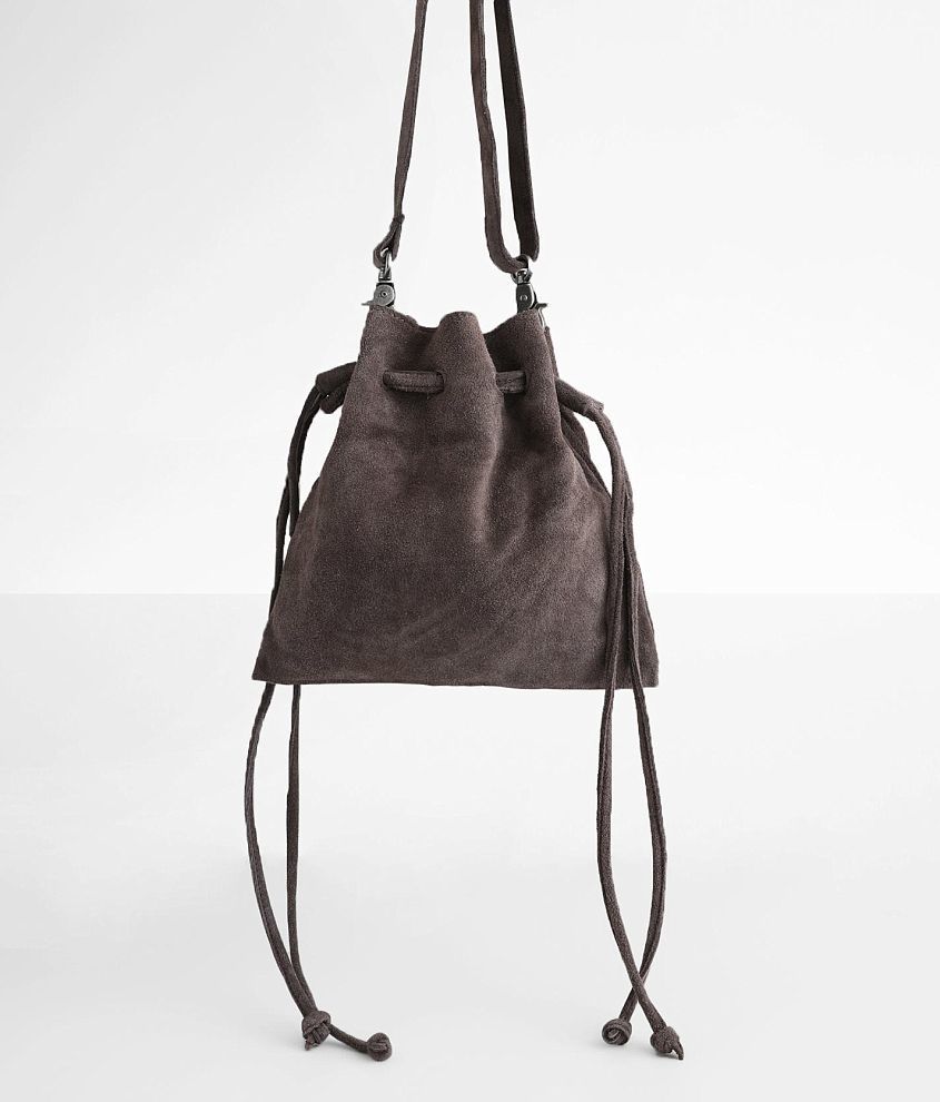 Free People Billie Leather Crossbody Purse front view