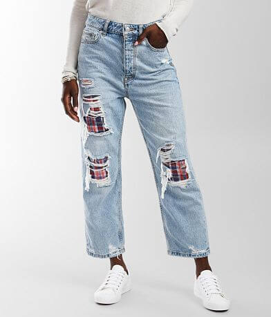 Free People &apos;90s Boyfriend Jean FULL_LEFT_SIDE