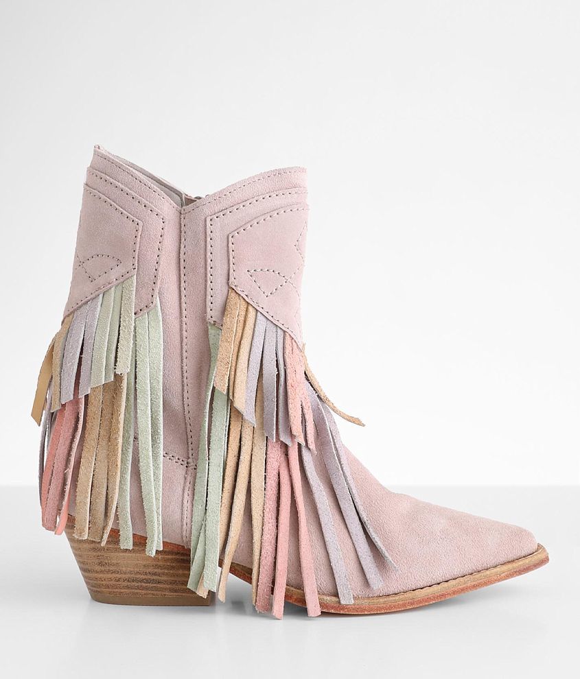 Free people cheap fringe boots