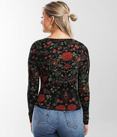 Free People Make It Easy Fitted Top back view