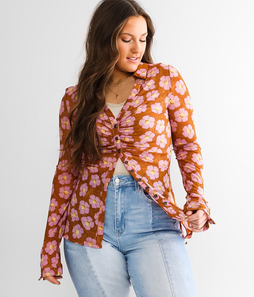 free people lucky shirt