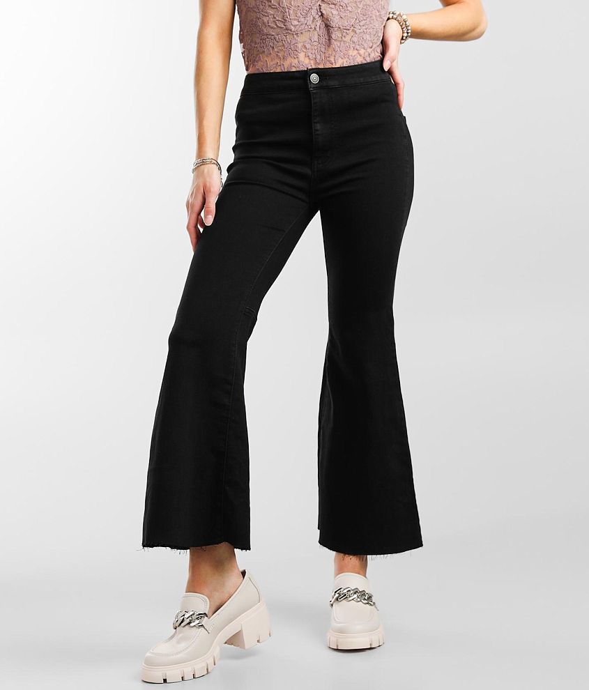 Free People Youthquake Flare Stretch Cropped Jean front view