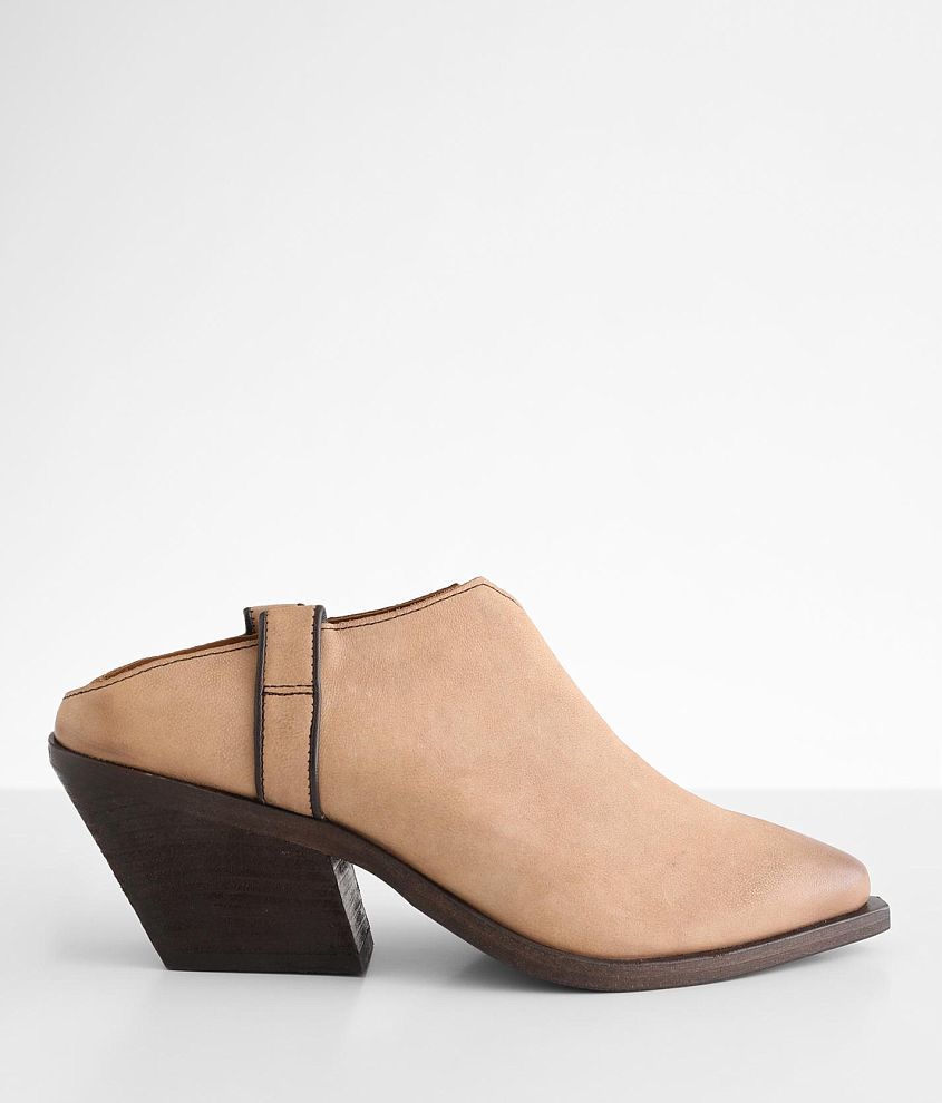 Free People Marfa Leather Mule Shoe front view