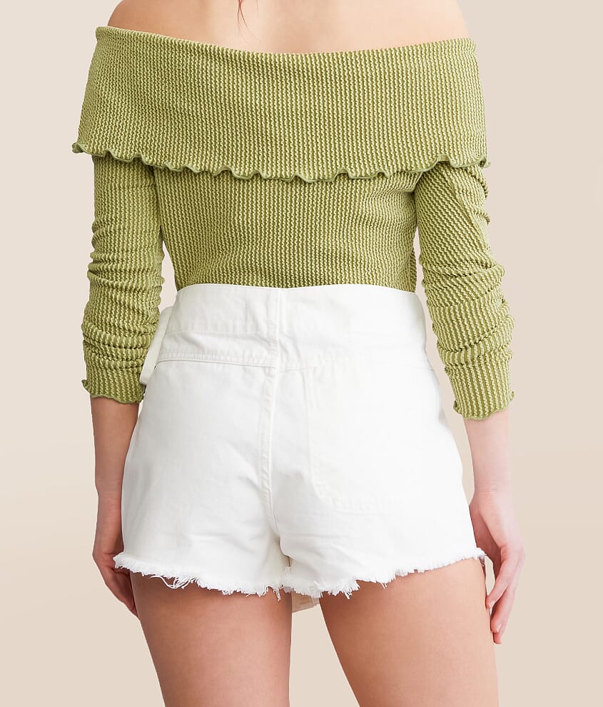Emmy Denim Wrap Skort