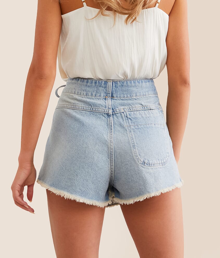 Emmy Denim Wrap Skort