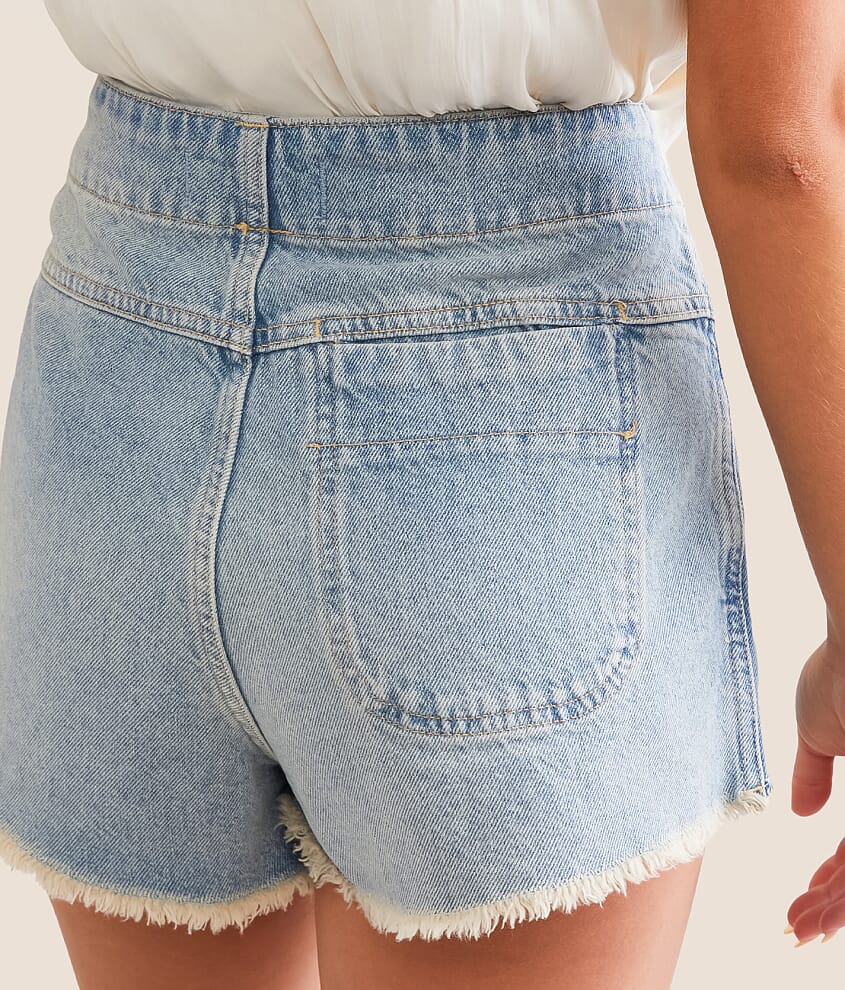 Emmy Denim Wrap Skort