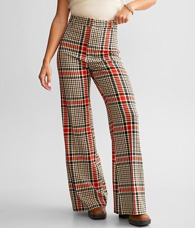 Free People Jules Plaid Pant FULL_LEFT_SIDE