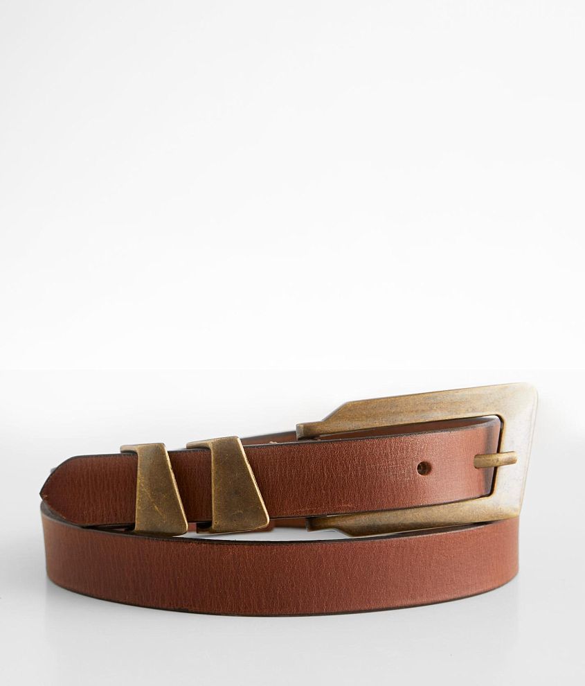 Free People Parker Leather Belt front view