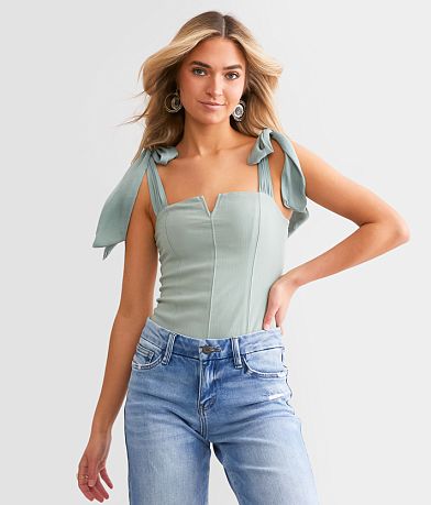 Free People Lola Bodysuit front view
