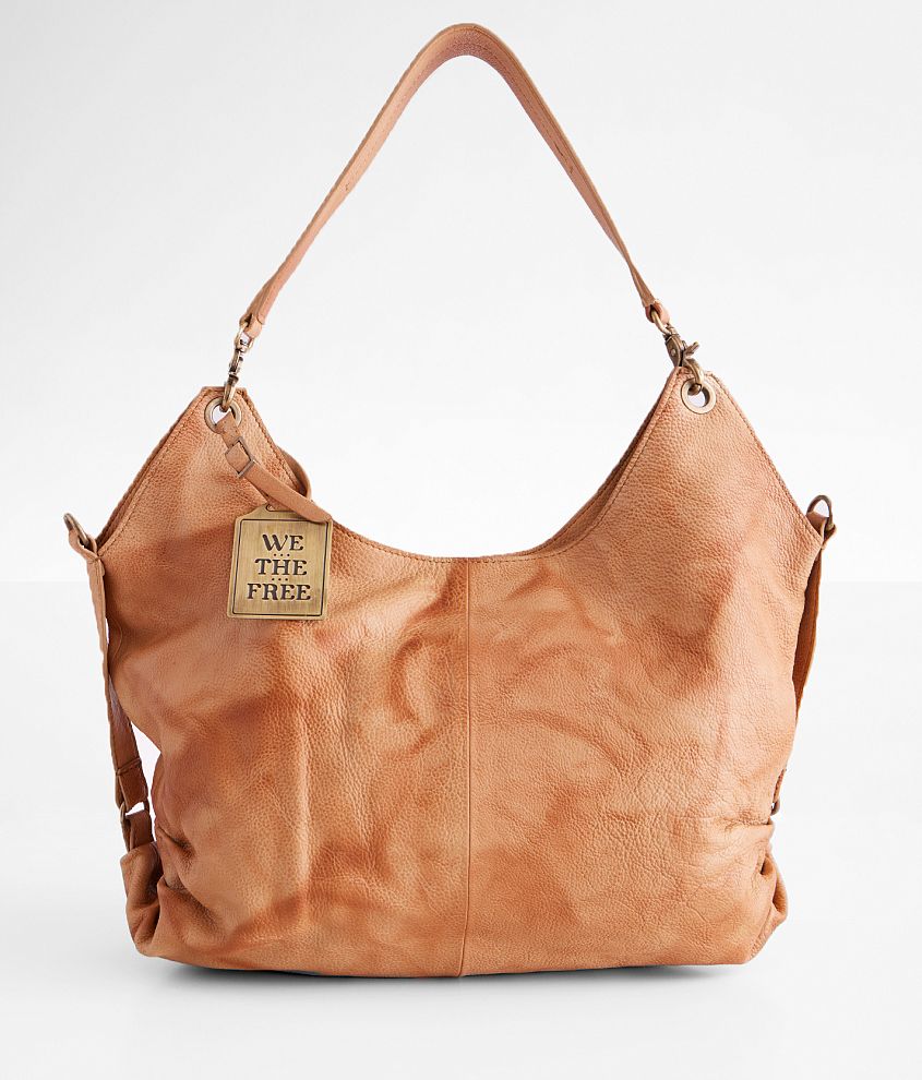 Hobo suede leather backpack - bag convertible