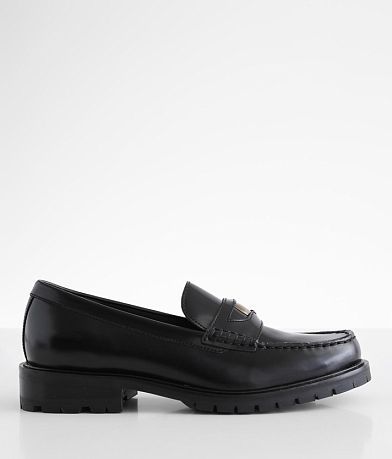Free People Liv Leather Loafer Shoe front view