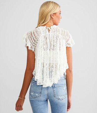 Free People Lucea Lace Top BACK
