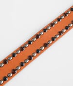 Price Firm - FREE PEOPLE Leather Rockaway Belt Free People | Accessories | Free People Rockaway Stud  main image 3