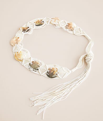 Free People Saltwater Fringe Belt misc detail 1 view