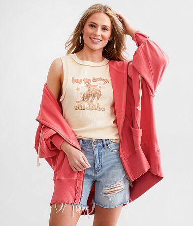 Free People Camden Oversized Hoodie front view