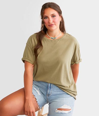 Free People Nina Oversized T-Shirt front view