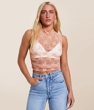 Satin Tank Top