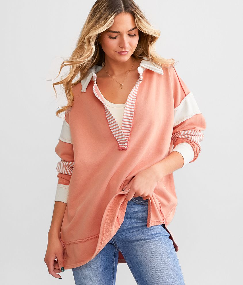 Free people best sale oversized sweatshirt