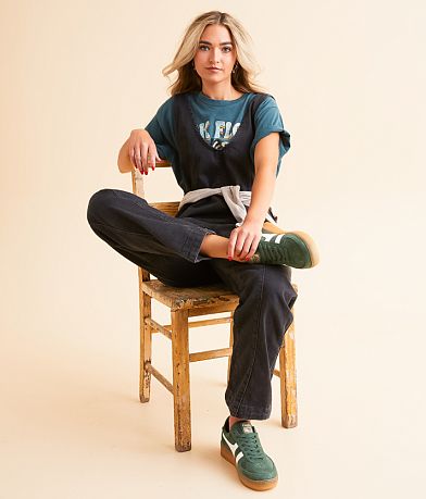 High Roller Overall Denim Jumpsuit thumbnail 5