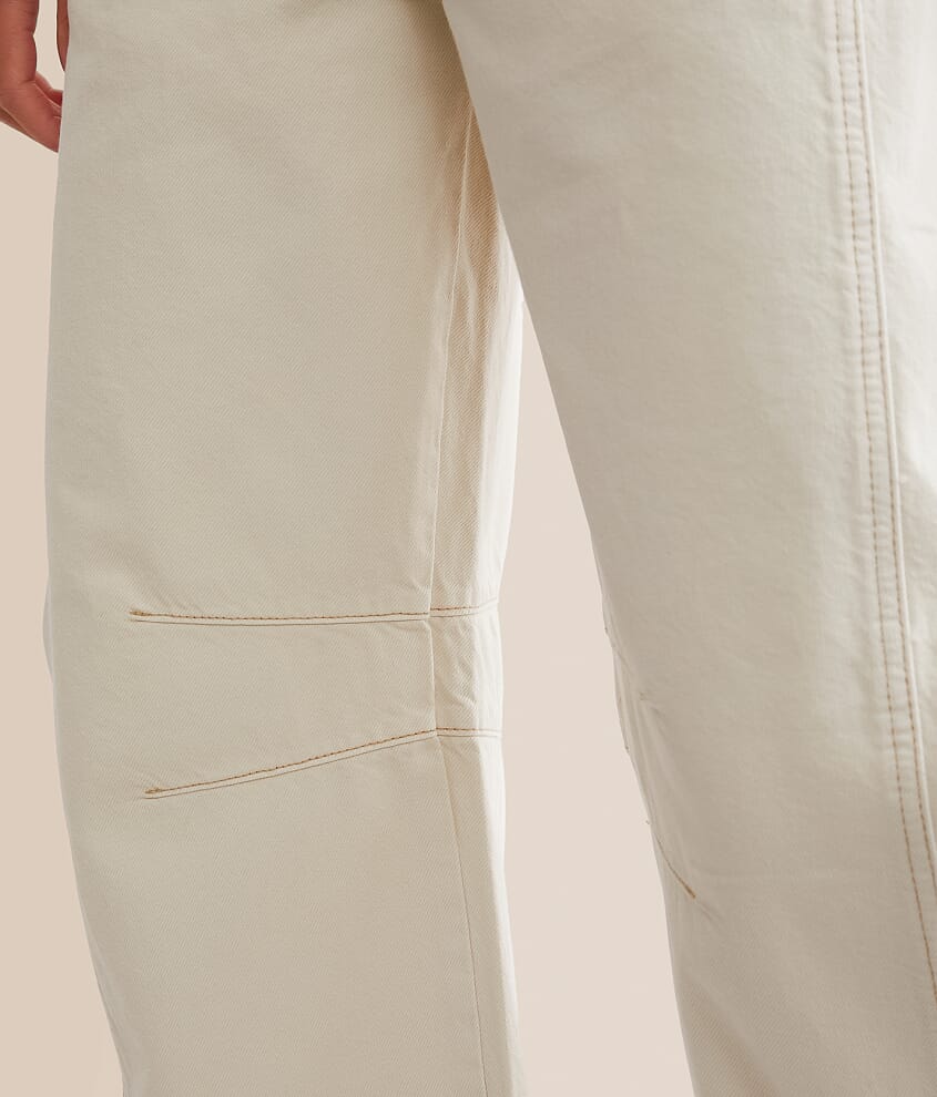 We The Free Good Luck Mid-Rise Barrel Jean