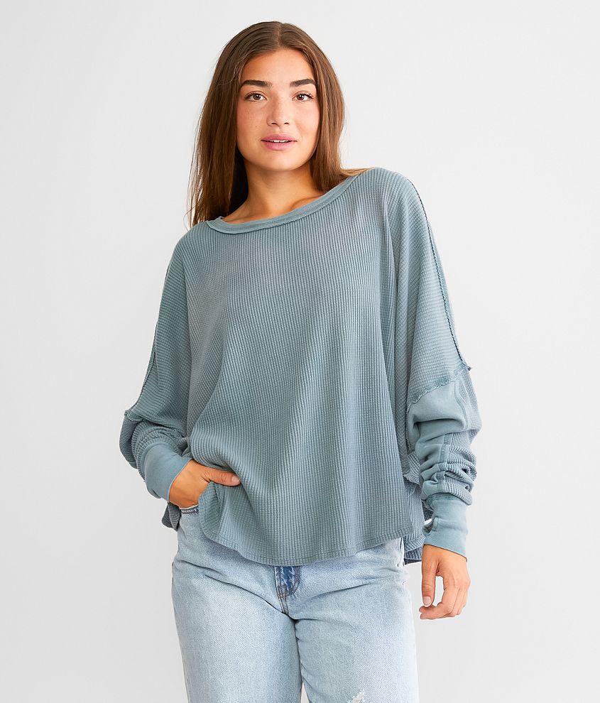 Free people outlet thermal shirt