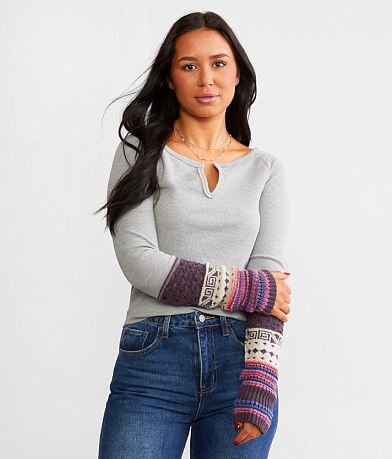 Free People Cozy Craft Cuff Thermal front view