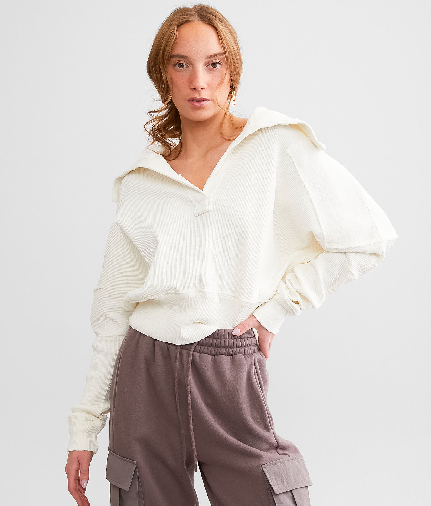 Free people clearance so plush pullover