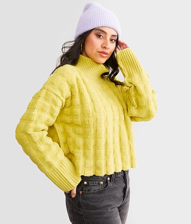 Free People Care Soul Searcher Mock Neck Sweater front view