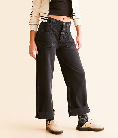 Free People Palmer Cuffed Jean full left side view