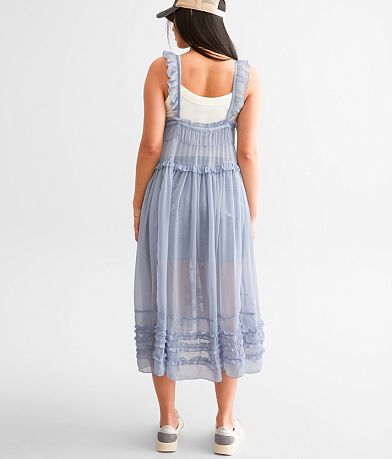 Free People Moon Phase Midi Dress BACK