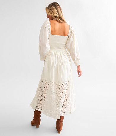 Free People Perfect Storm Midi Dress BACK