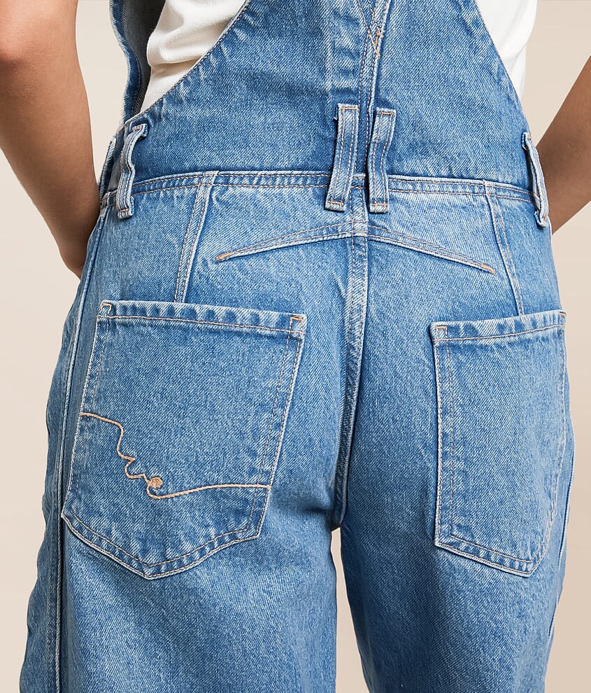 We The Free Good Luck Barrel Overalls