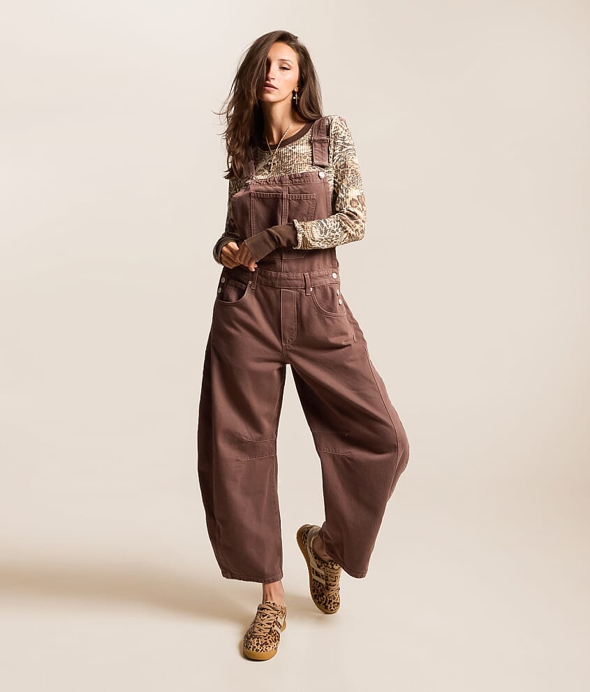 Good Luck Barrel Overalls