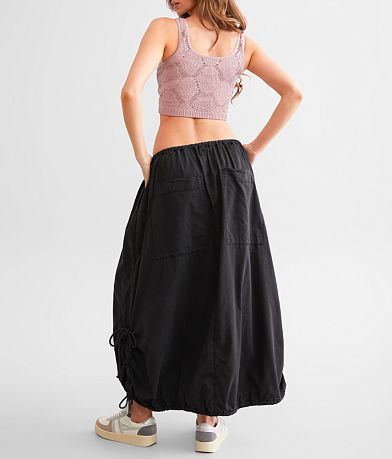 Free People Picture Perfect Parachute Skirt back view