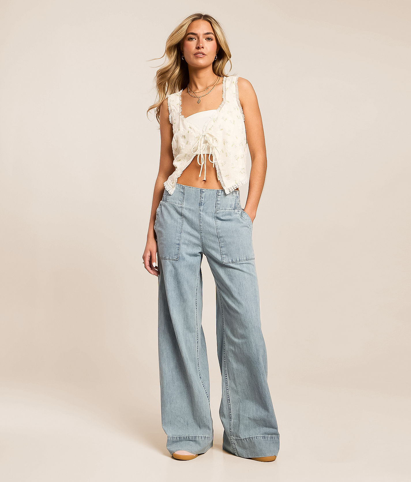 Free People Breezy Denim Pull-On Jean - Women's Jeans in Dusk | Buckle