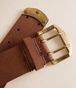 Free People Double Cross Leather Belt - Women display picture 2