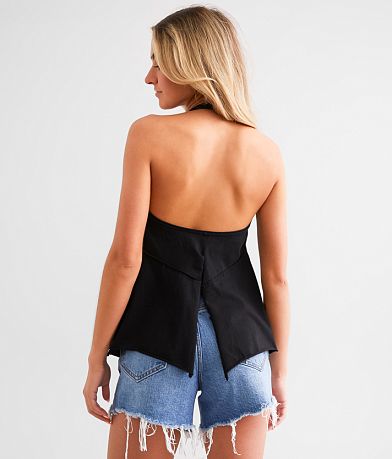 Free People Layla Tunic Tank Top BACK